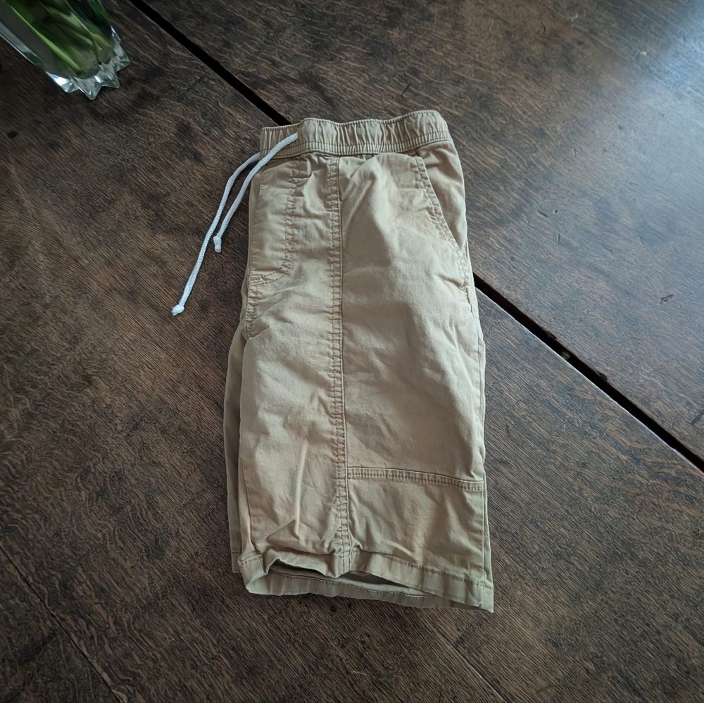 khaki Bermuda shorts